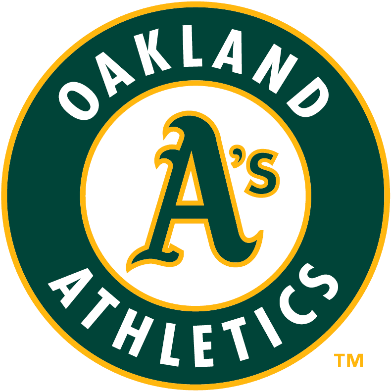 M.L.B. teams Oakland Athletics logo