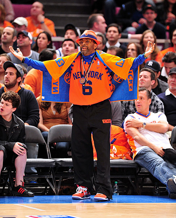 Spike Lee at Madison Square Garden circa 2011