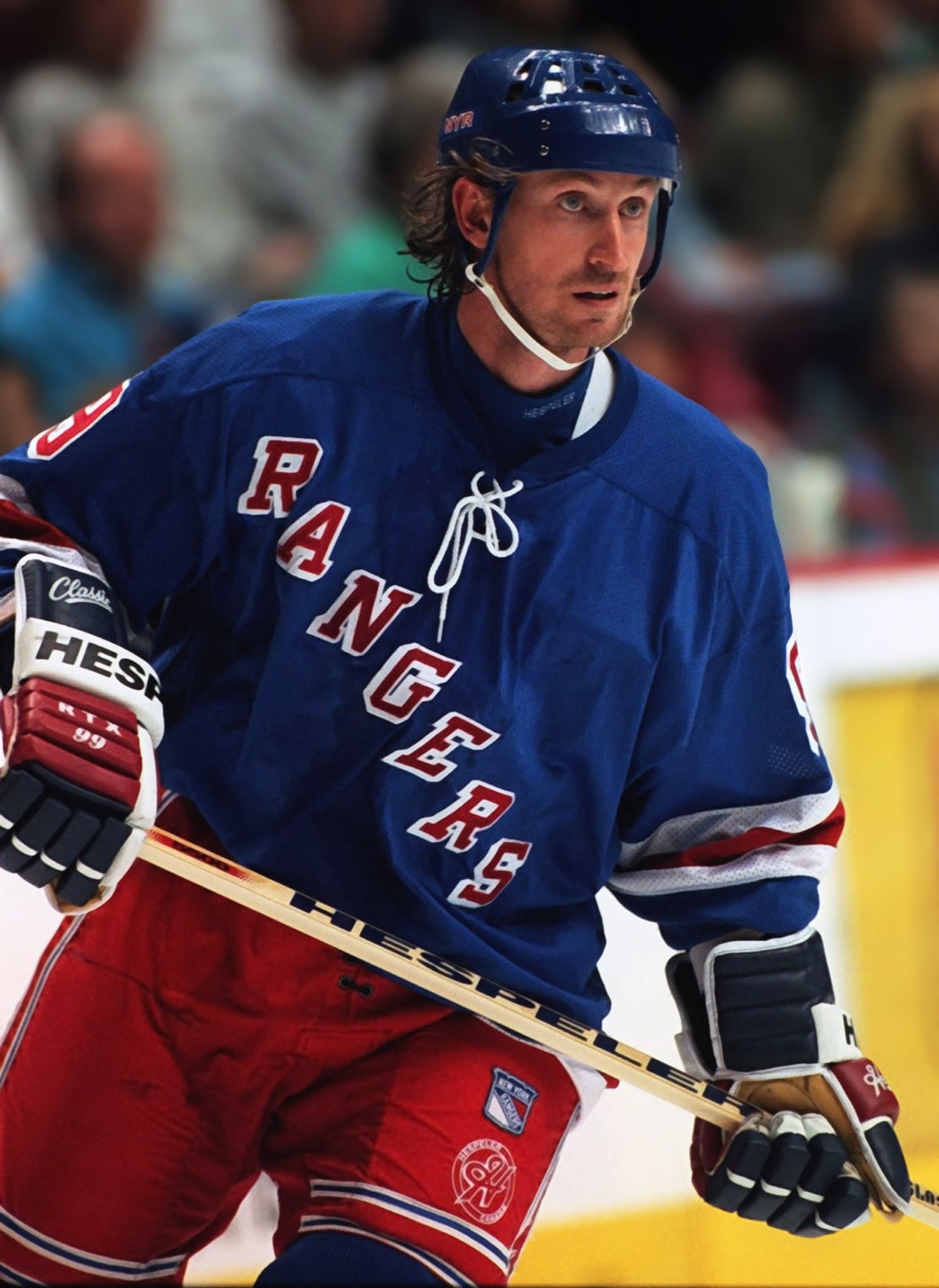 Former New York Rangers center Wayne Gretzky circa 1996-97 N.H.L. season