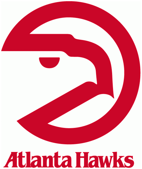 NBA teams Atlanta Hawks logo circa 1972-73-1994-95 nba seasons