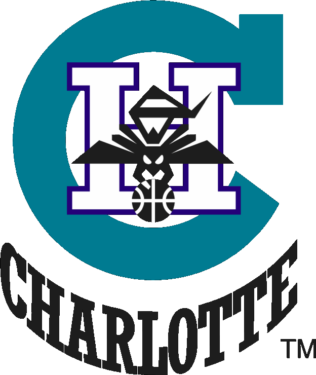 NBA teams Charlotte Hornets alternate logo circa 1988-89 nba season-GIF_source_chriscreamerssportslogos.net