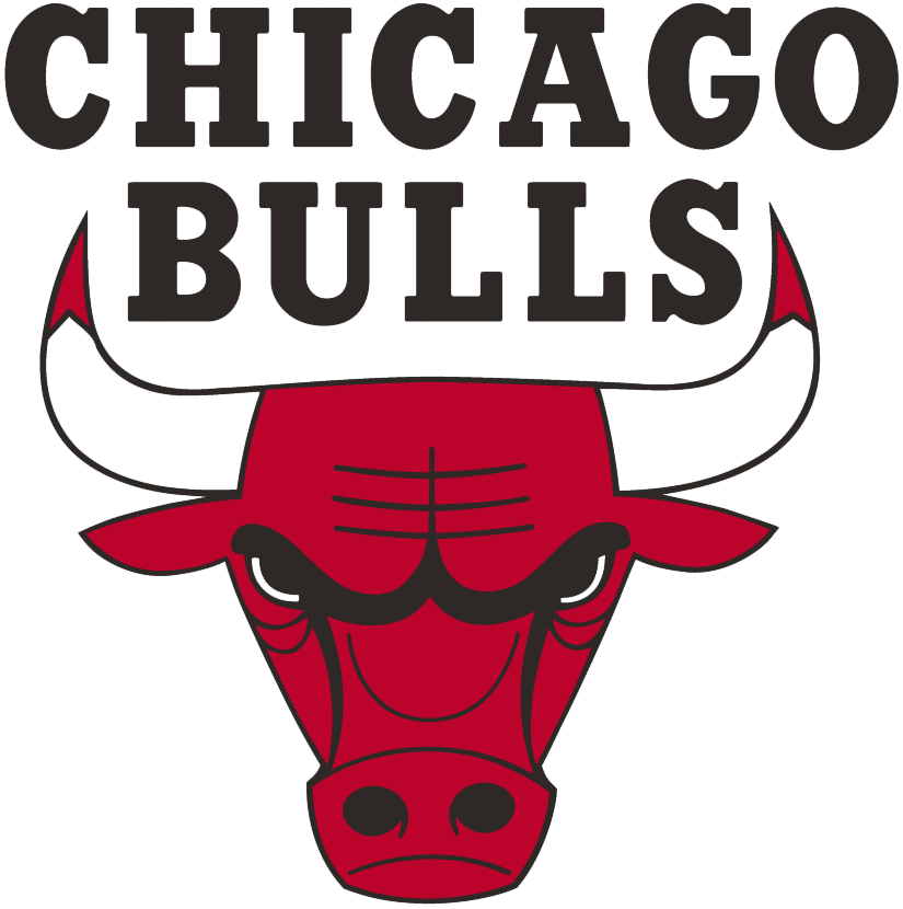 N.B.A. teams Chicago Bulls logo circa 1966-67-present nba seasons