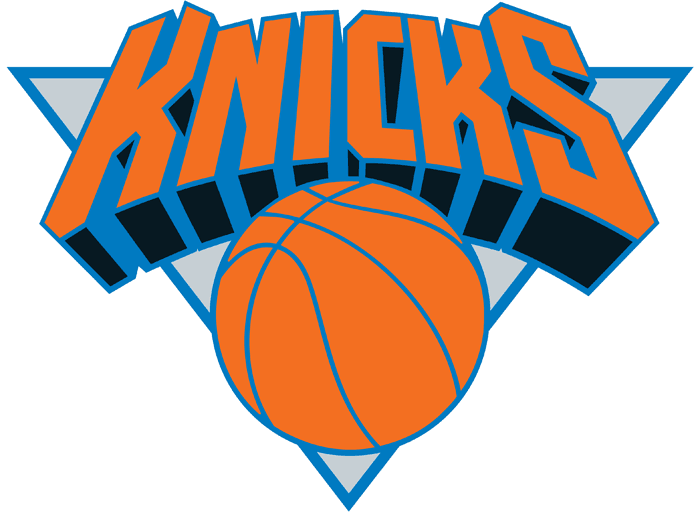 N.B.A. teams New York Knicks logo circa 1992-93 1994-95 nba seasons