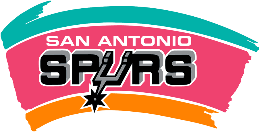 N.B.A. San Antonio Spurs logo circa 1989-90 2001-02 nba seasons