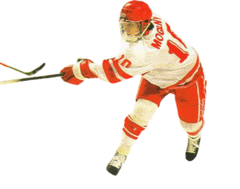 Alexander Mogilny with the Soviet Union