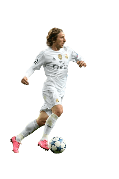 Luka Modric with Real Madrid F.C. circa 2015 