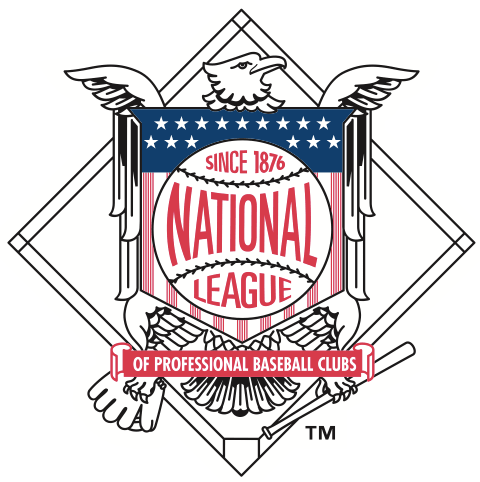 M.L.B. National League logo circa 2012-present