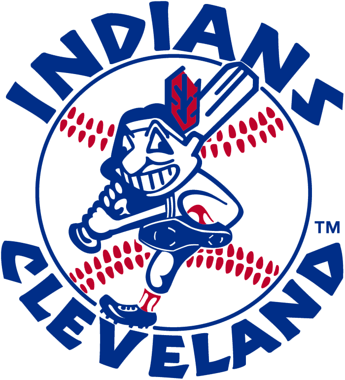 M.L.B. Cleveland Indians logo circa 1973-74 1977-78 MLB seasons