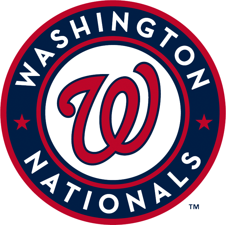 M.L.B. teams Washington Nationals logo