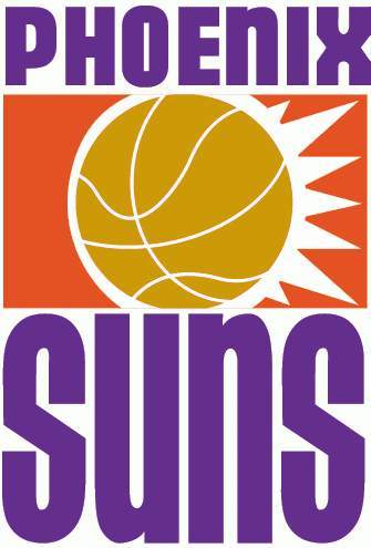 N.B.A. teams Phoenix Suns logo circa 1968-69 1991-92