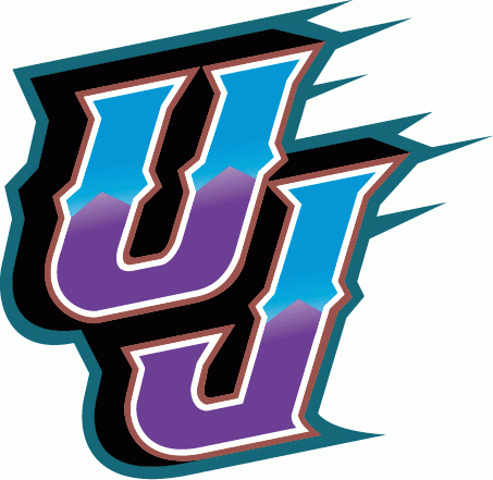 N.B.A. teams Utah Jazz alternate logo 2 circa 1996-97 2003-04 nba seasons-GIF_source_chriscreamerssportslogos.net