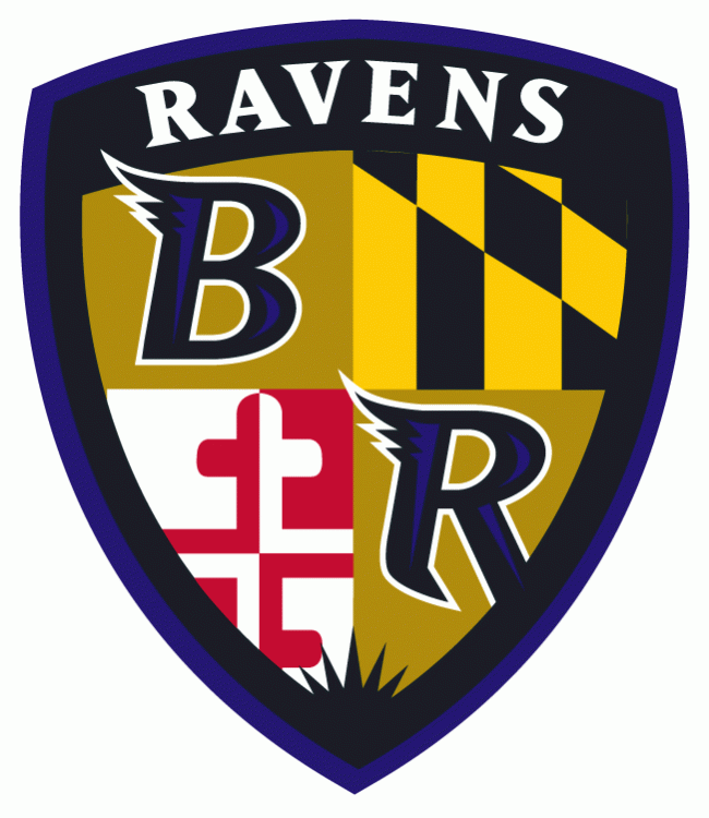 N.F.L. teams Baltimore Ravens alternate logo circa 1996-1998 nfl seasons