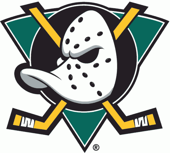 N.H.L. teams Anaheim Mighty Ducks logo circa 1993-2006 nhl seasons