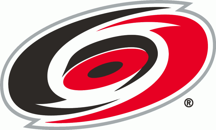 N.H.L. teams Carolina Hurricanes logo circa 1997-98 1998-99 nhl seasons