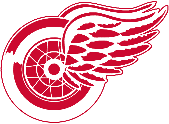 N.H.L. teams Detroit Red Wings logo circa 1932-33 1947-48 nhl seasons