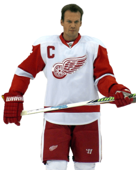 Nicklas Lidström with the Detroit Red Wings circa January 2010