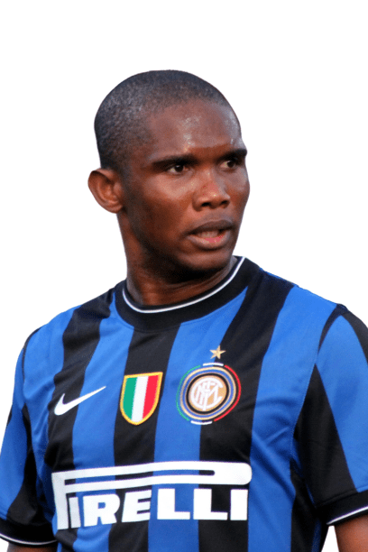 Samuel Eto'o with Inter Milan F.C.