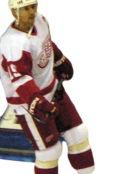 Steve Yzerman with the Detroit Red Wings