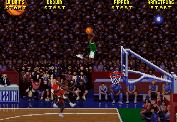 NBA Jam TE snes screenshot 