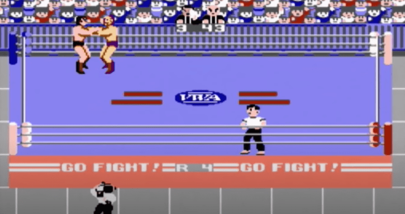 Pro Wrestling nes screenshot