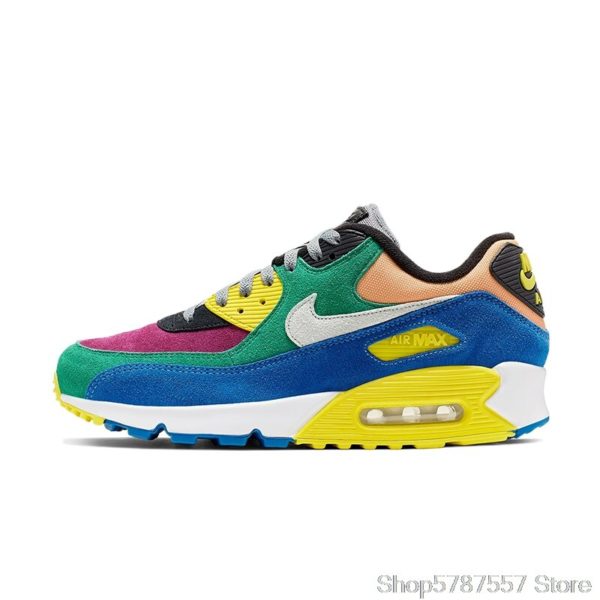 Tenis Nike Air Max 90 Outdoor Sports Shoes NIKE AIR MAX 90 ESSENTIAL Women's Running Shoes Comfortable 325213-137