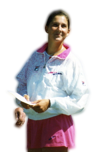 Monica Seles circa 1991