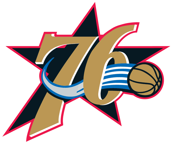 N.B.A. Philadelphia 76ers alternate logo