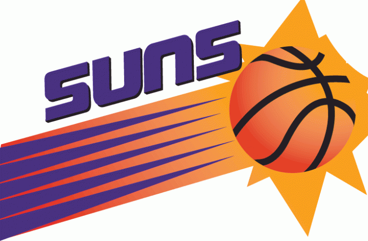 N.B.A. Phoenix Suns jersey logo 1992-2000