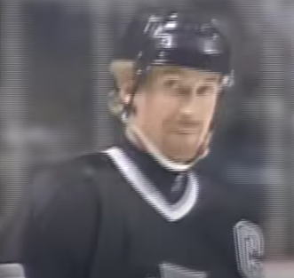 Wayne Gretzky with the Los Angeles Kings circa 1993