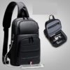 Male Crossbody Bags for fashion Shoulder Bags USB Charging Messenger Sling Bag Chest Bag Oxford Single Shoulder Strap Pack 2020 - Image 4