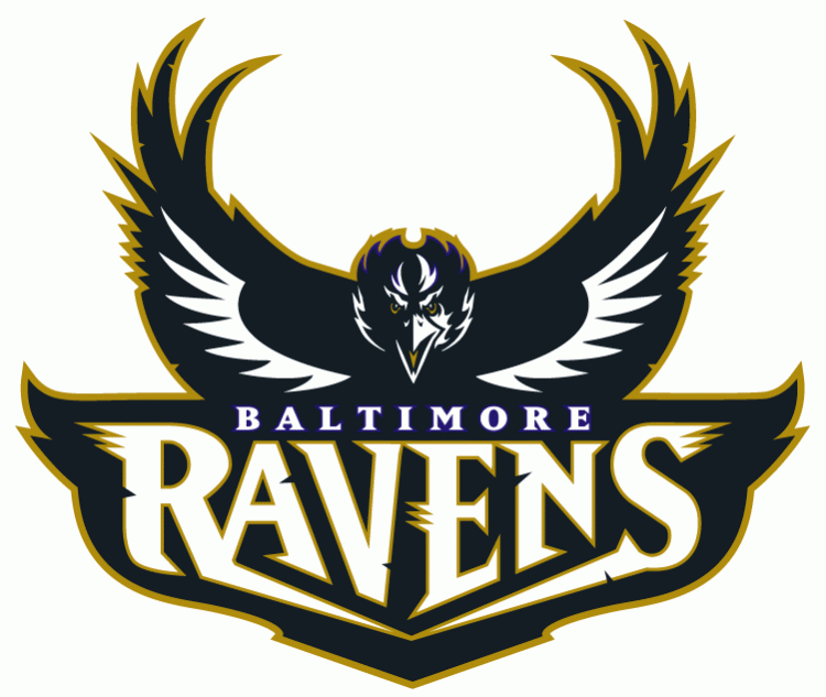 N.F.L. Baltimore Ravens logo