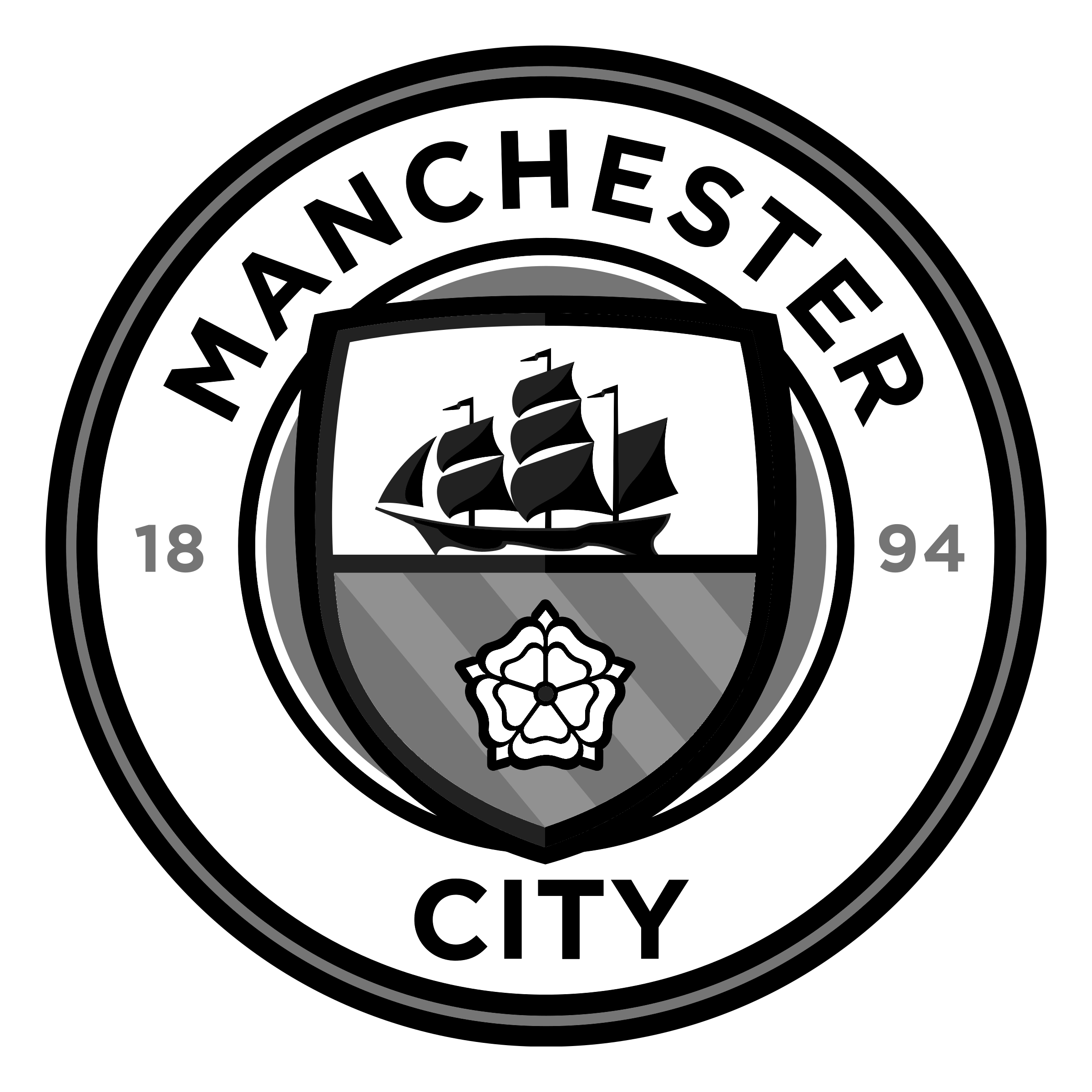 E.P.L. Manchester City F.C. logo