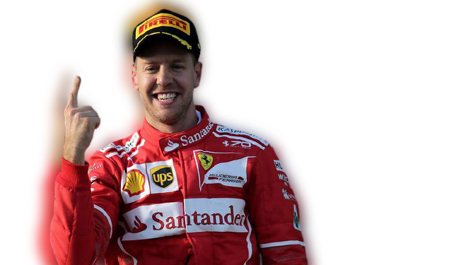 Sebastian Vettel Formula 1 racing driver