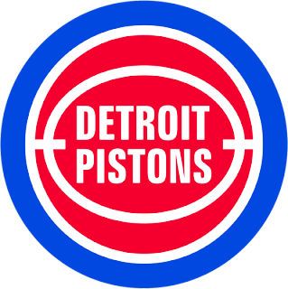 N.B.A. Detroit Pistons logo 1990s