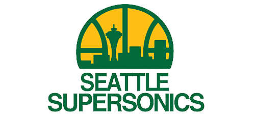 N.B.A. Seattle SuperSonics 1993 logo