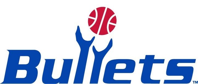 N.B.A. Washington Bullets 1990's logo