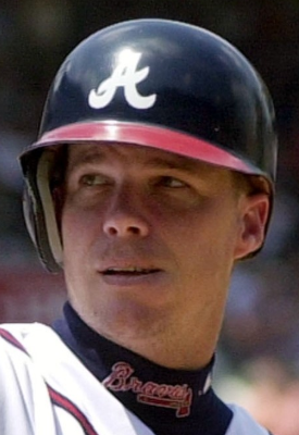 Chipper Jones M.L.B. Atlanta Braves