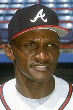 Otis Nixon M.L.B. Atlanta Braves