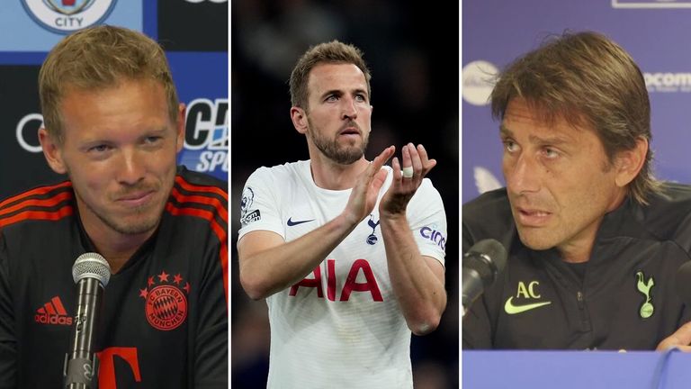 Harry Kane Antonio Conte criticises Bayern Munich's 'disrespectful' public interest in Tottenham striker Sky Sports