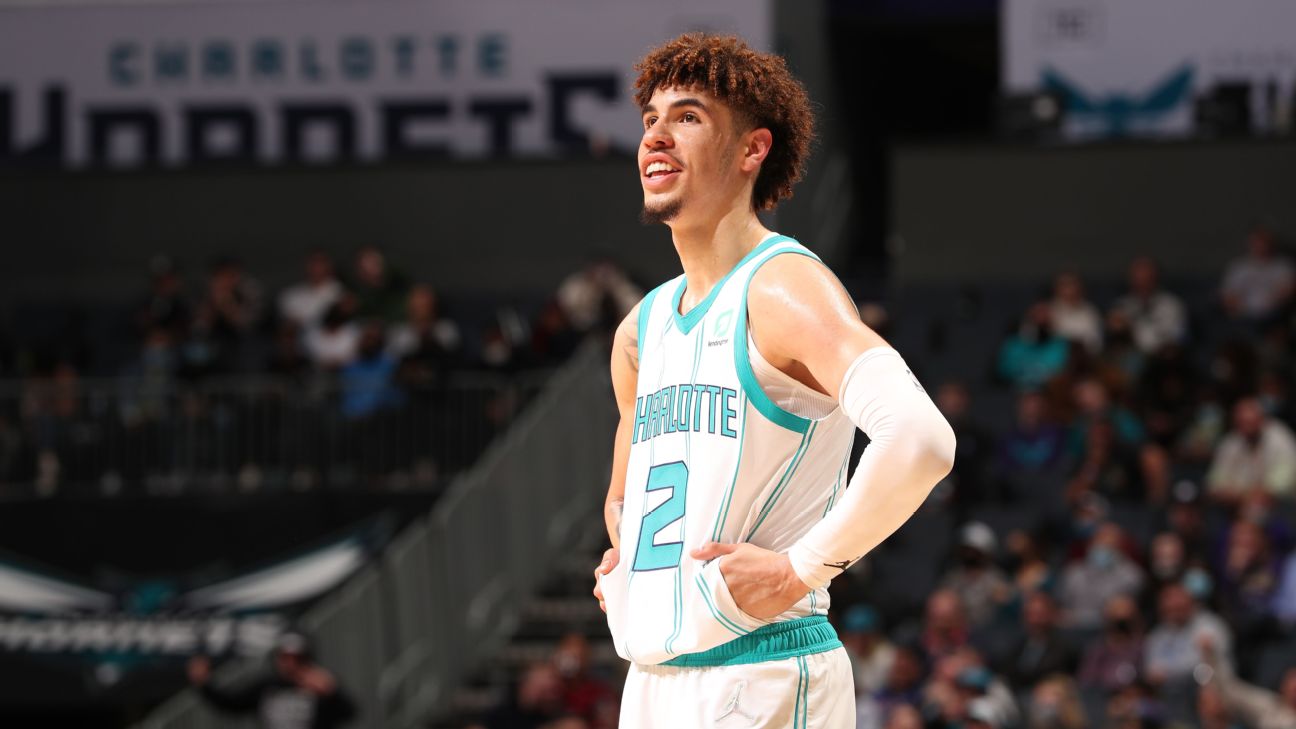 LaMelo Ball Charlotte Hornets N.B.A. ESPN