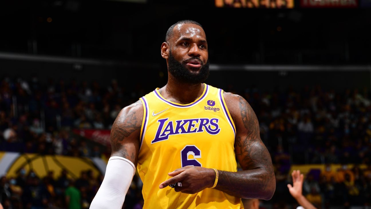 LeBron James L.A. Lakers ESPN