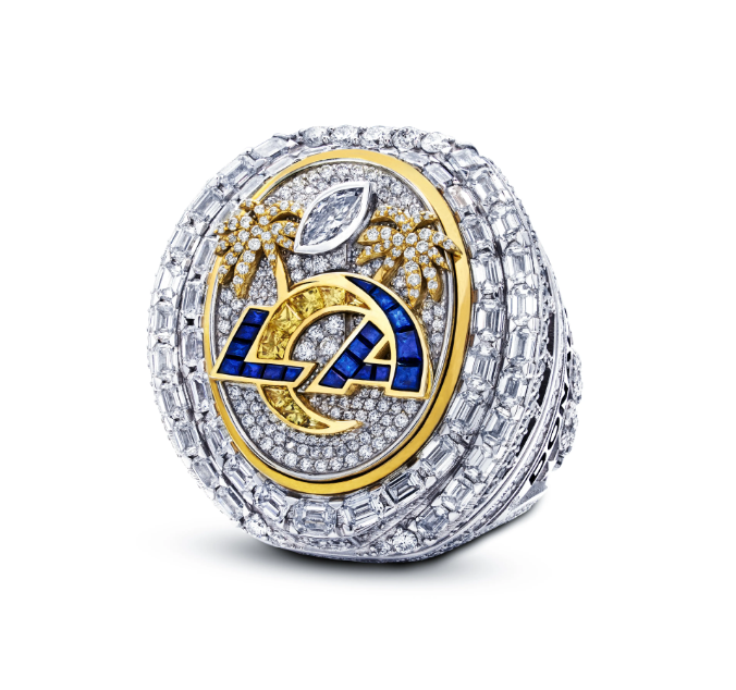 Los Angeles Rams receive Super Bowl rings Check out NFL champion's bling USA Today Sports