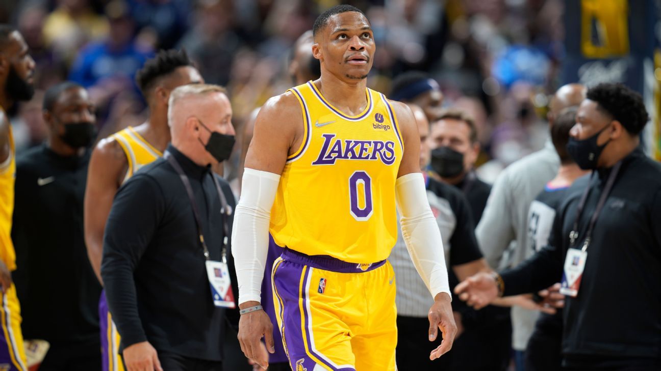 Russell Westbrook L.A. Lakers ESPN