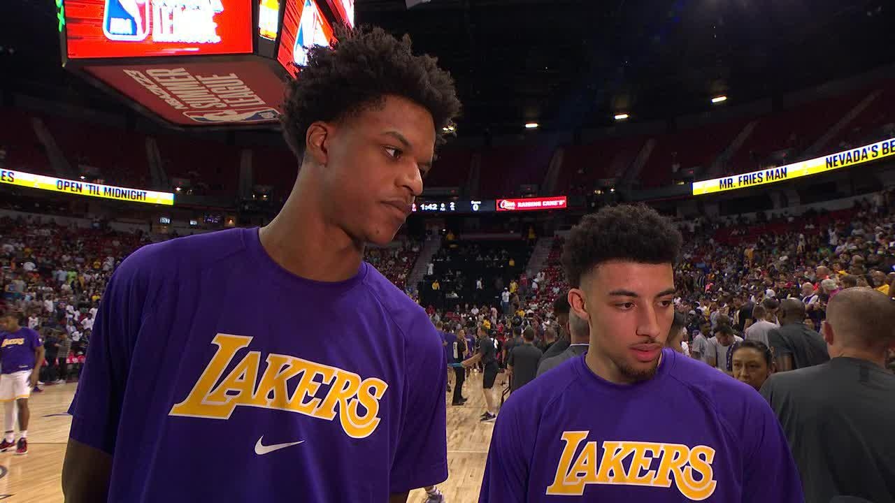 Scotty Pippen Jr. and Shareef O'Neal L.A. Lakers N.B.A. Summer League 2022 ESPN