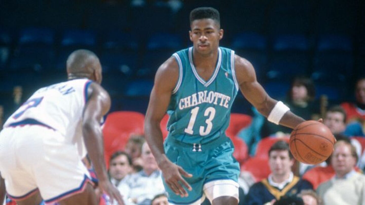 Kendall Gill N.B.A. Charlotte Hornets