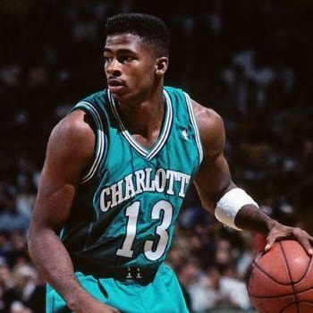 Kendall Gill N.B.A. Charlotte Hornets