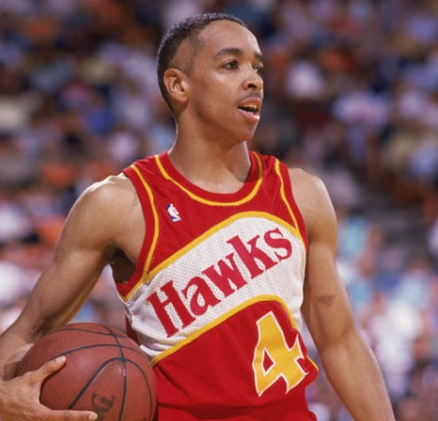 Spud Webb N.B.A. Atlanta Hawks