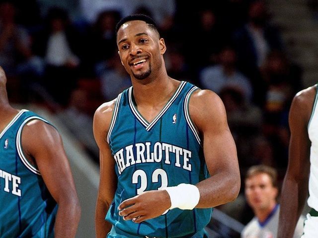 Alonzo Mourning N.B.A. Charlotte Hornets