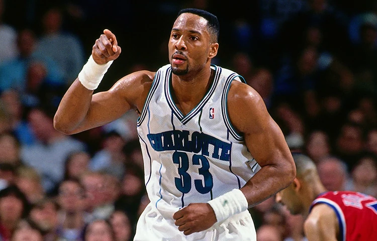 Alonzo Mourning N.B.A. Charlotte Hornets