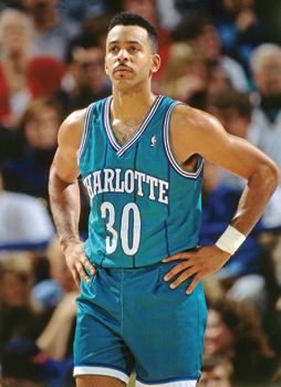 Dell Curry N.B.A. Charlotte Hornets